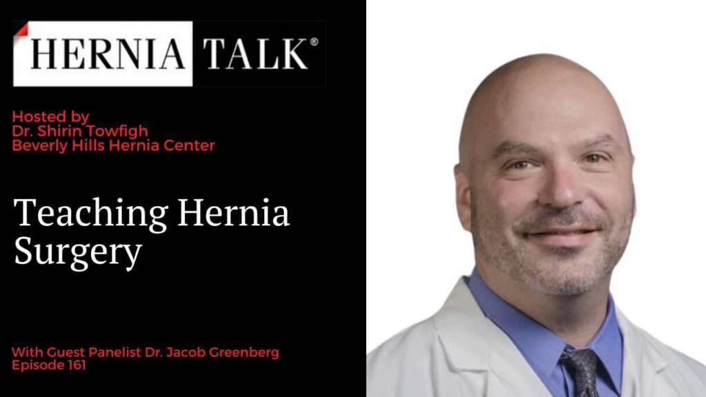 teaching hernia surgery