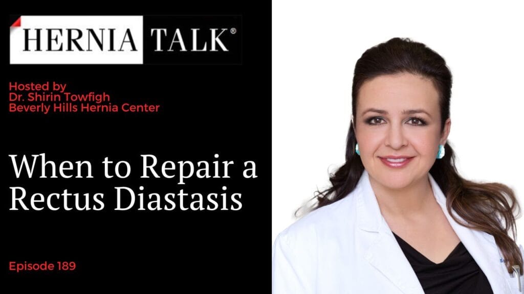 When to Repair a Rectus Diastasis